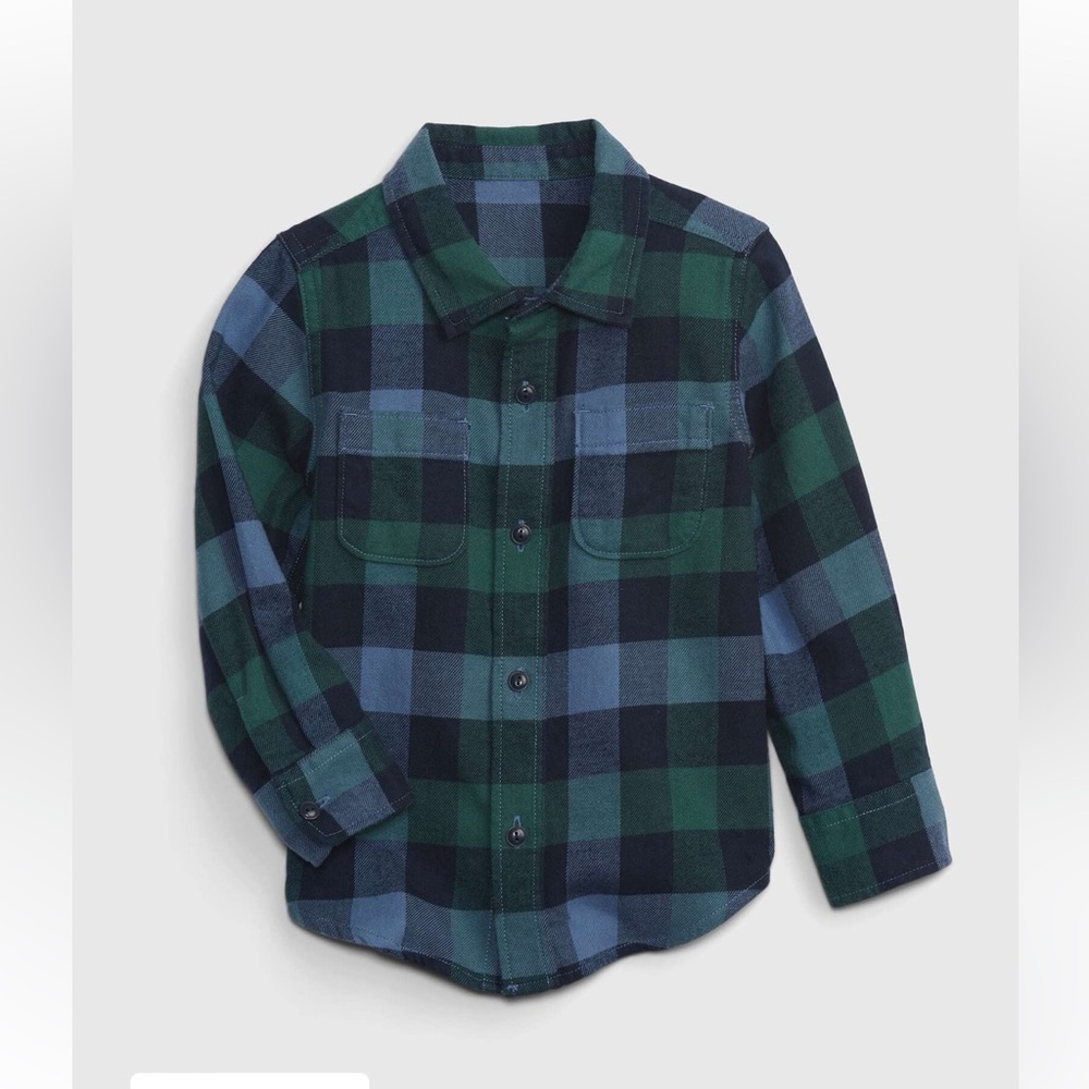 Baby Gap flannel button down size 4T